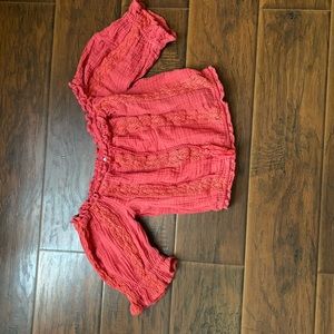 Off the shoulder top